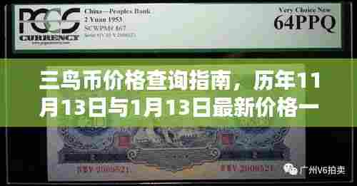 三鸟币价格查询指南，历年11月13日与1月13日最新价格一览