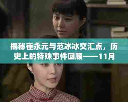 揭秘崔永元与范冰冰交汇点，历史上的特殊事件回顾——11月14日事件揭秘