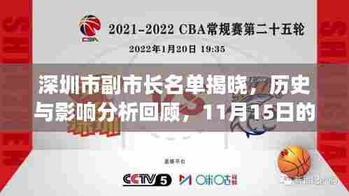 深圳市副市长名单揭晓,历史与影响分析回顾,11月15日的最新动态