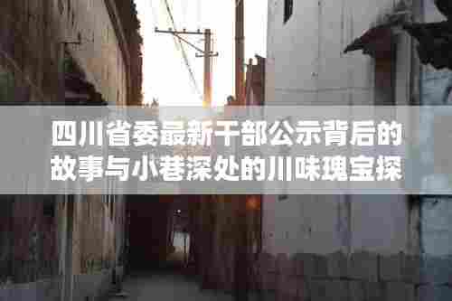 四川省委最新干部公示背后的故事与小巷深处的川味瑰宝探秘