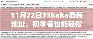 最新合法指南，获取并验证33kaka最新地址，初学者轻松掌握！