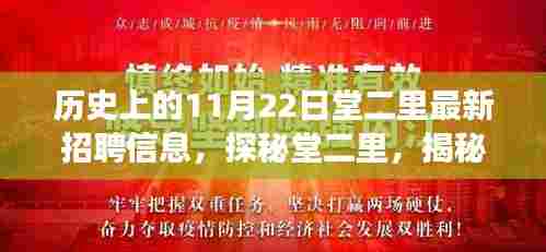 堂二里小巷深处的秘密,揭秘最新招聘信息与独特小店之旅