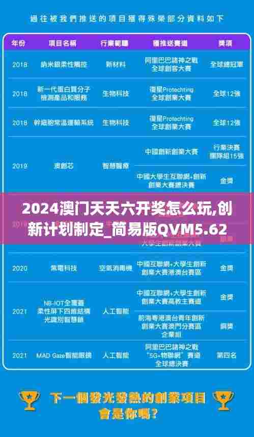 2024澳门天天六开奖怎么玩,创新计划制定_简易版QVM5.62