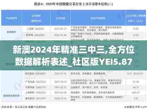 新澳2024年精准三中三,全方位数据解析表述_社区版YEI5.87