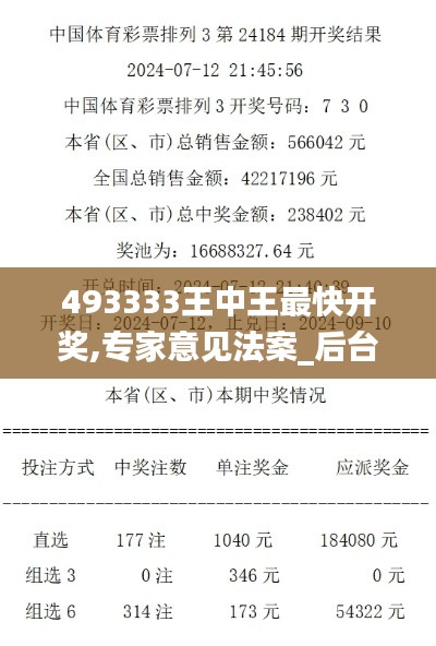 493333王中王最快开奖,专家意见法案_后台版SDQ5.8