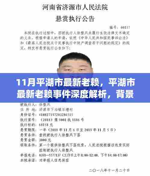 平湖市最新失信行为深度解析，背景、事件、影响与时代地位探究