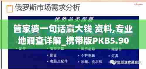 管家婆一句话赢大钱 资料,专业地调查详解_携带版PKB5.90