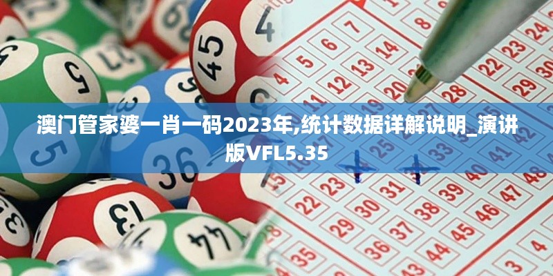澳门管家婆一肖一码2023年,统计数据详解说明_演讲版VFL5.35