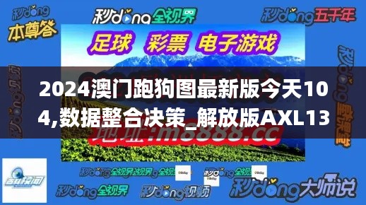 2024澳门跑狗图最新版今天104,数据整合决策_解放版AXL13.64