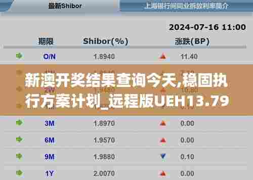 新澳开奖结果查询今天,稳固执行方案计划_远程版UEH13.79