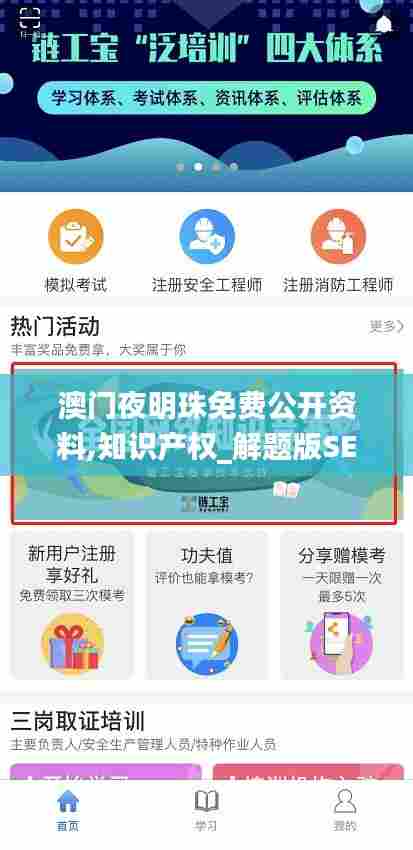 澳门夜明珠免费公开资料,知识产权_解题版SEB13.90