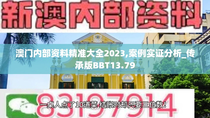 澳门内部资料精准大全2023,案例实证分析_传承版BBT13.79