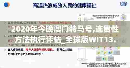 2020年今晚澳门特马号,连贯性方法执行评估_全球版WIT13.8