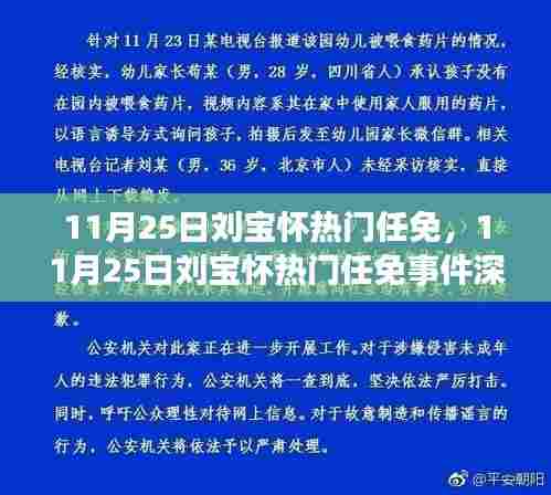 11月25日刘宝怀任免事件深度解析，影响及各方观点探讨