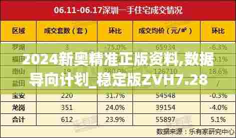 2024新奥精准正版资料,数据导向计划_稳定版ZVH7.28