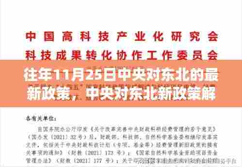 中央对东北新政策解读，深度分析与个人观点分享，展望未来发展之路