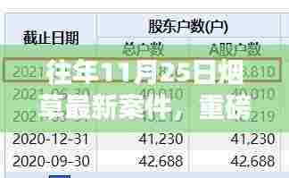 揭秘往年11月25日烟草业最新案件内幕，深度剖析事件始末与重磅揭秘案情真相！