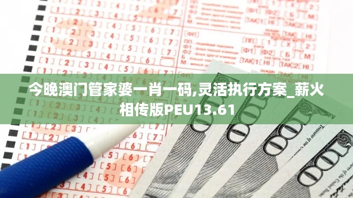 今晚澳门管家婆一肖一码,灵活执行方案_薪火相传版PEU13.61