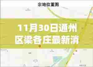 通州区梁各庄最新消息深度解析，特性、使用体验与目标用户群体全面解读