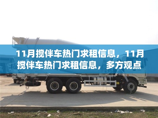 11月搅伴车热门求租信息详解，多方观点与个人立场探讨