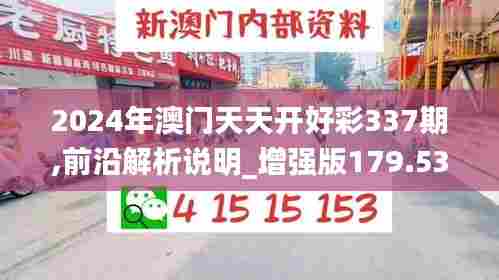 2024年澳门天天开好彩337期,前沿解析说明_增强版179.533-5