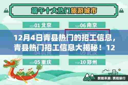 青县热门招工信息大揭秘，最新职位12月4日更新