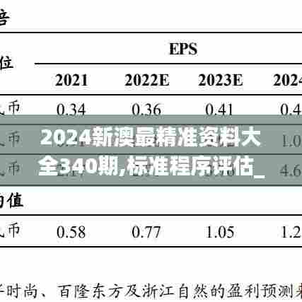 2024新澳最精准资料大全340期,标准程序评估_试用版4.250-2