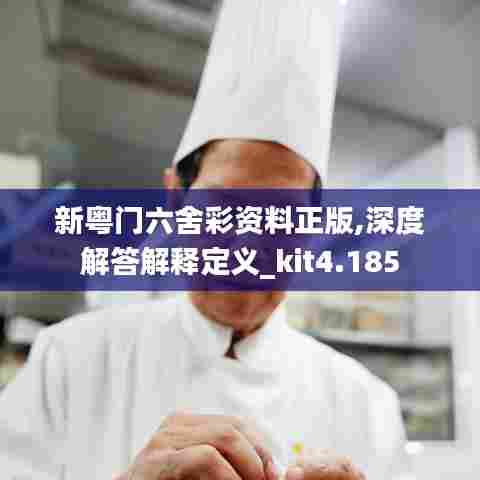 新粤门六舍彩资料正版,深度解答解释定义_kit4.185
