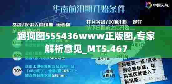 跑狗图555436www正版图,专家解析意见_MT5.467