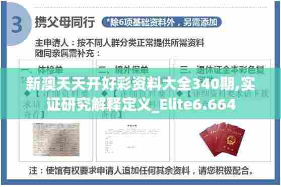 新澳天天开好彩资料大全340期,实证研究解释定义_Elite6.664