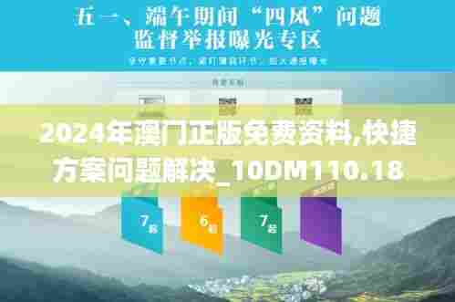 2024年澳门正版免费资料,快捷方案问题解决_10DM110.183