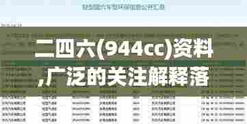 二四六(944cc)资料,广泛的关注解释落实热议_WP9.454
