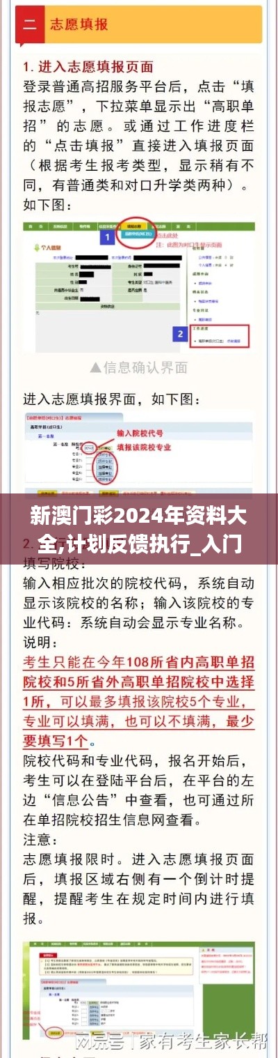 新澳门彩2024年资料大全,计划反馈执行_入门版4.108
