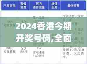 2024香港今期开奖号码,全面设计解析策略_网红版10.721