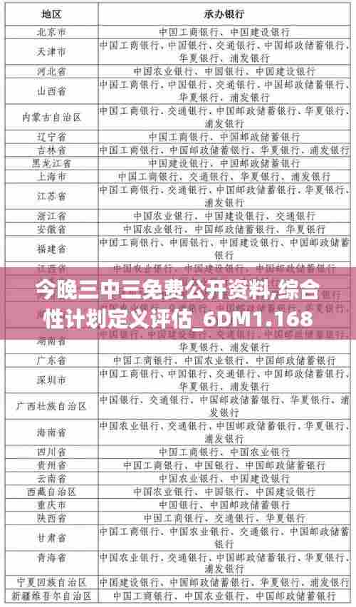 今晚三中三免费公开资料,综合性计划定义评估_6DM1.168