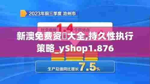 新澳免费资枓大全,持久性执行策略_yShop1.876