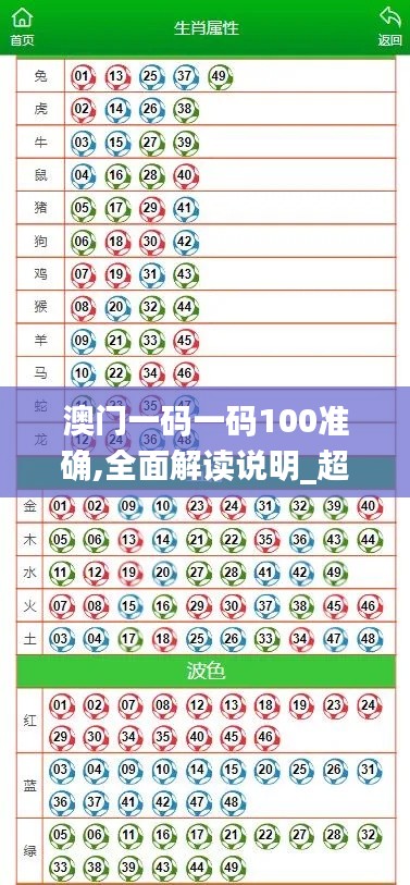 澳门一码一码100准确,全面解读说明_超级版7.627