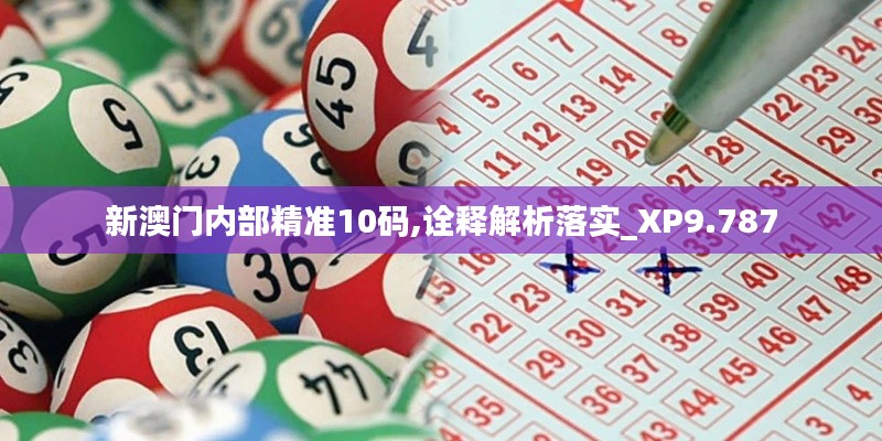 新澳门内部精准10码,诠释解析落实_XP9.787