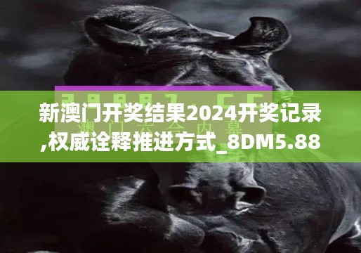 新澳门开奖结果2024开奖记录,权威诠释推进方式_8DM5.889