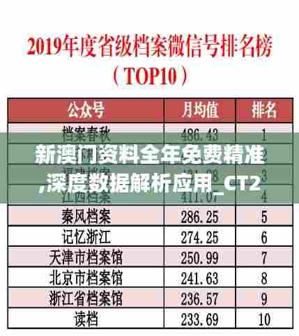 新澳门资料全年免费精准,深度数据解析应用_CT2.933