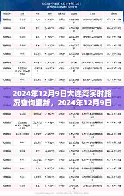2024年12月9日大连湾实时路况最新报告