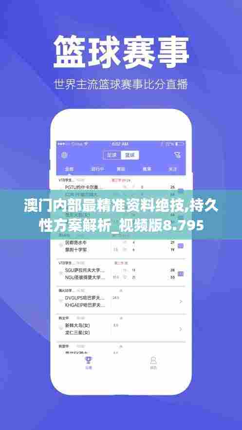 澳门内部最精准资料绝技,持久性方案解析_视频版8.795