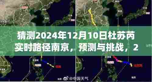 2024年杜苏芮预计路径演变,南京的挑战与预测分析