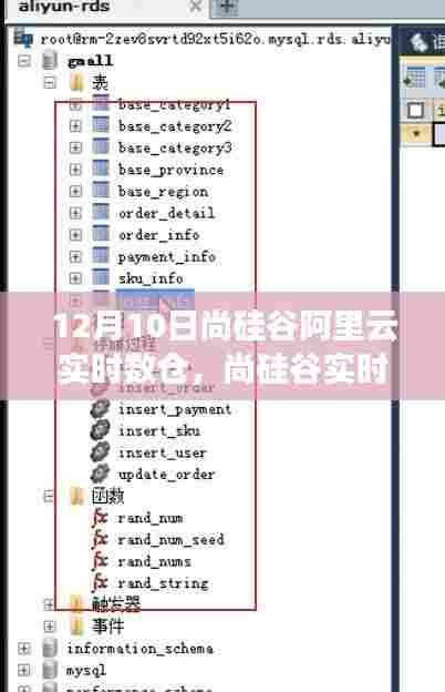 阿里云赋能下的数据革命，尚硅谷实时数仓全新升级解读（12月10日）