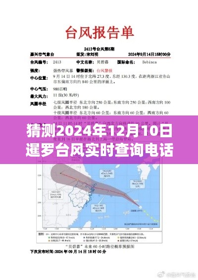 科技引领抗灾新时代，智能暹罗台风实时查询电话系统重磅发布，预测掌握台风动态