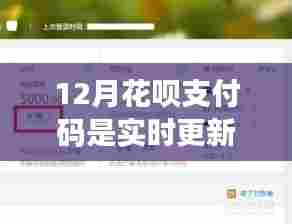 12月花呗支付码更新之旅，实时更新与自然美景的交织