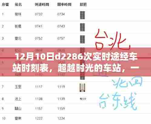 超越时光的车站，D2286次列车实时时刻表与励志启示