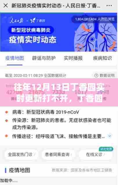 丁香园实时更新受阻事件深度解析，特殊时刻的技术挑战与解析，十二月十三日事件回顾