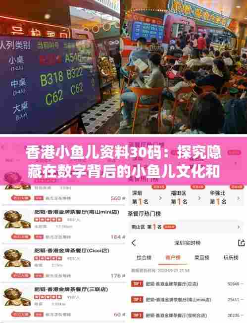 香港小鱼儿资料30码:探究隐藏在数字背后的小鱼儿文化和影响力