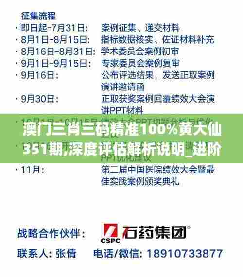 澳门三肖三码精准100%黄大仙351期,深度评估解析说明_进阶款2.886
